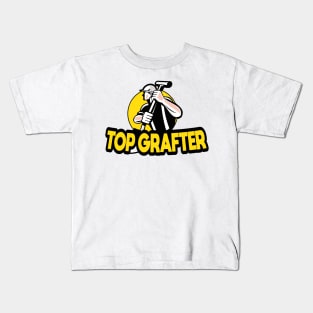 Top Grafter Builders Design Kids T-Shirt